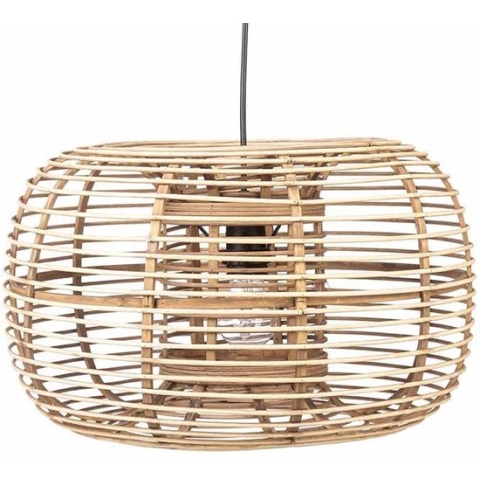 Kidsdepot Hanglamp Meera Rotan Naturel - 43 cm - E27