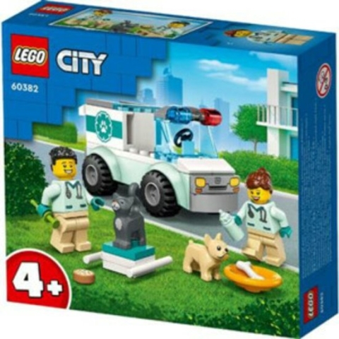 LEGO City Dierenarts reddingswagen Speelgoed - 60382