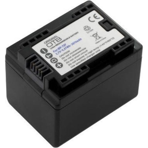 Huismerk Camera-accu BP-727 voor Canon