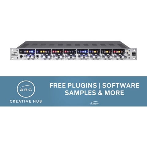 Audient ASP880 8-ch MicPre/AD-Converter - Studio preamps