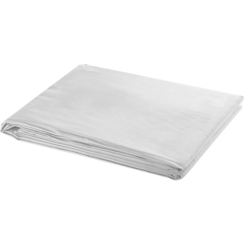 vidaXL Achtergrond 500x300 cm katoen wit