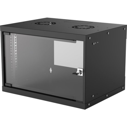 Intellinet Basic Line 6HE 19inch-wandkast (b x h x d) 540 x 353 x 400 mm 6 HE Zwart (RAL 9005)