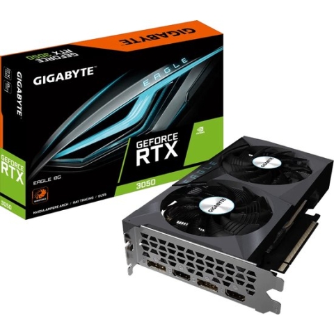 Graphics card Gigabyte RTX 3050 EAGLE 8 GB GDDR6 8K Ultra HD