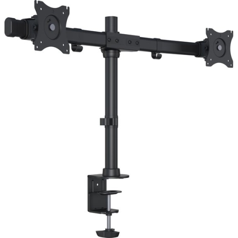 Multibrackets - Monitorstandaard - Deskmount Basic Dual - Bureau montage - 2 schermen - zwart