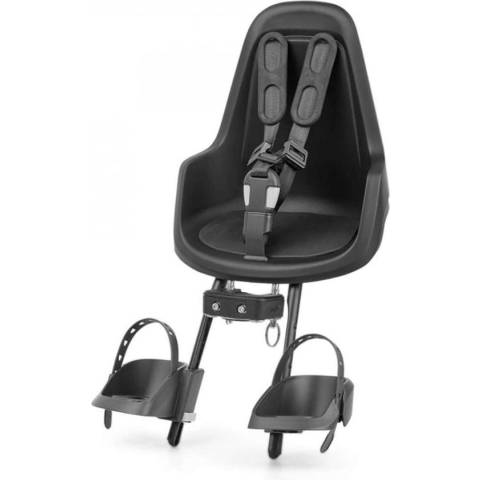 Bobike One Mini Fietsstoeltje Voor - Urban Black