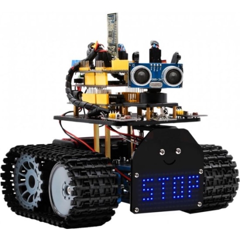 Nince starter kit Mini Tank Robot V2 KS0428 keyestudio - Geschikt voor Arduino