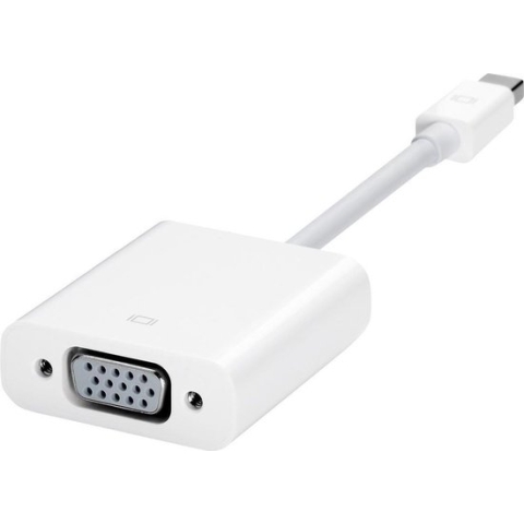 AM-IP® Mini DisplayPort naar VGA Adapter - thunderbolt - macbook - wit- high quality