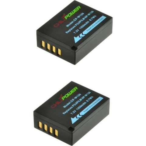 ChiliPower NP-W126 accu voor Fujifilm - 1350mAh - 2-Pack