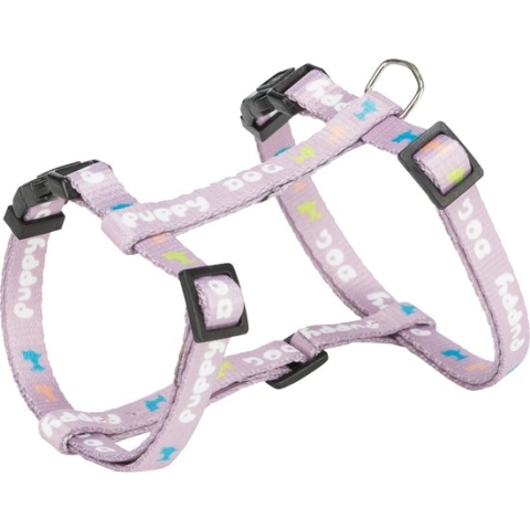 Trixie - Hondentuig Junior - Met Riem - Lila - 27-45 cm/2 m