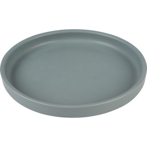 Duvoplus - Voerbak - Hond - Eetschaal Stone Hush 250ml - 16,3x16,3x2,5cm Blauw - 1st