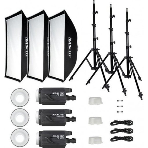 Nanlite FS 200 Tripple Kit