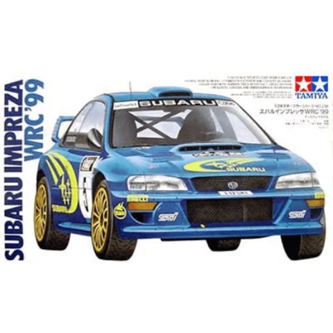 Tamiya 300024218 Subaru Impreza WRC 99 Auto (bouwpakket) 1:24