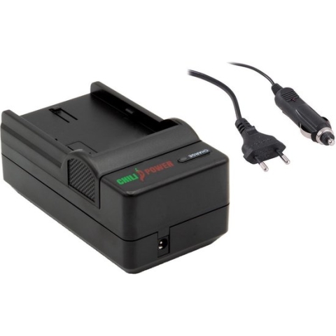 ChiliPower Panasonic DMW-BCJ13 oplader - stopcontact en autolader