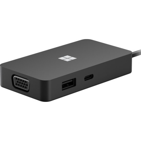 Microsoft USB-C Travel Hub - Dockingstation - USB-C - VGA, HDMI - GigE - commercieel