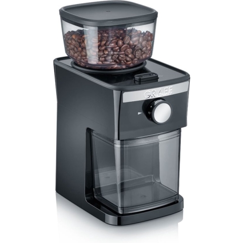 Graef CM252 CM252EU Koffiemolen Zwart RVS maalwerk