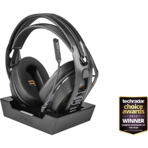 Nacon RIG 800 Pro HD Dolby Atmos - Draadloze Gaming Headset - PC/PS5/PS4 - Zwart