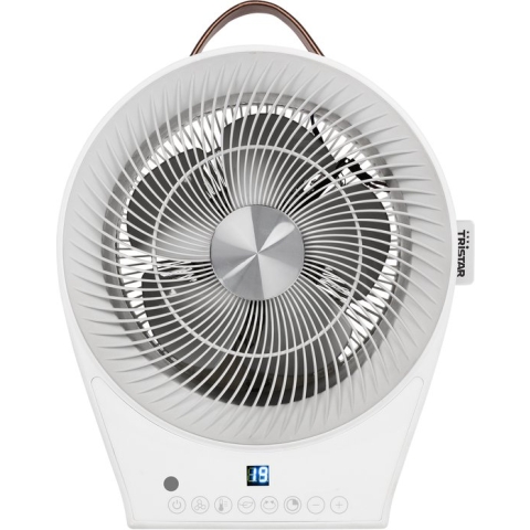 Tristar Ventilator met warmtefunctie KA-5160 Afstandsbediening en digitale bedienning - Voor kamer 25m² - Wit