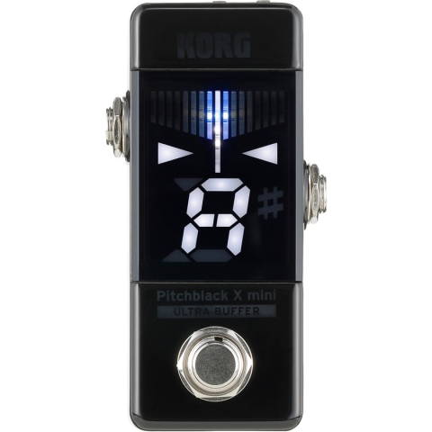 Korg Pitchblack X mini, Black - Pedaaltuner - Zwart