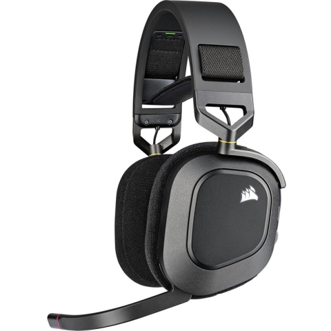 Corsair HS80 RGB Draadloze Gaming Headset - Carbon