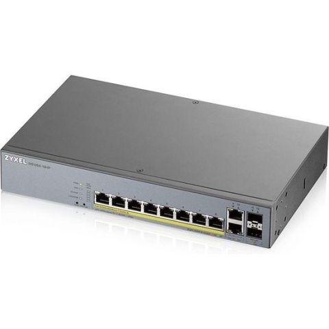 Switch ZyXEL GS1350-12HP-EU0101F 10 Gb 130W Grey