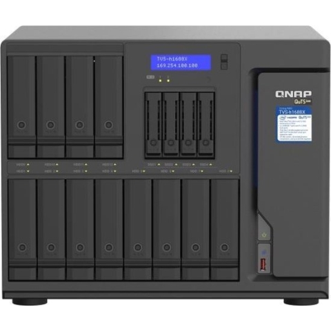 NAS Network Storage Qnap TVS-H1688X-W1250-32G Black