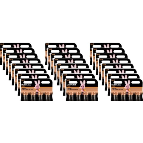 Batterij Duracell Plus 8xAA - 24 stuks