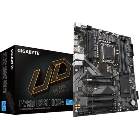 Motherboard Gigabyte B760 DS3H DDR4 DDR4 Intel Intel B760 LGA 1700