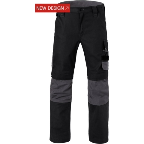 HAVEP Werkbroek kniezakken Attitude 80229 - Zwart/Charcoal - 56