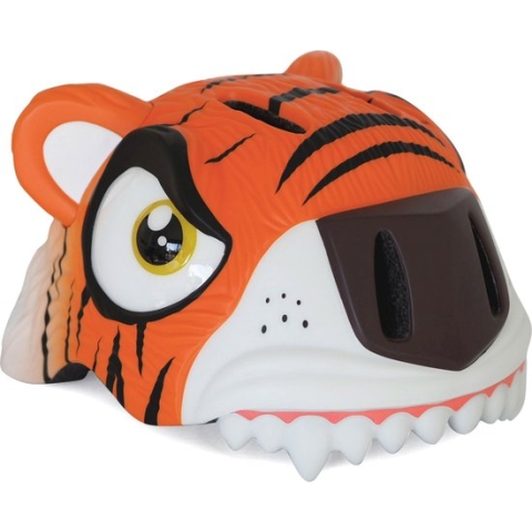 Crazy Safety - Kinderfietshelm - Oranje Tijger - S/M - 49-55 cm verstelbaar