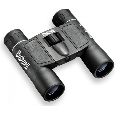 Bushnell Powerview Dakkant 10x25 - Zwart - Compacte verrekijker - Porro Prisma