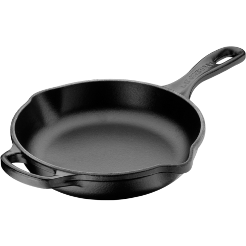 Le Creuset Ronde Skillet Koekenpan 23 cm Mat Zwart