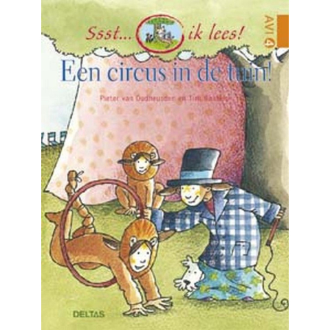 Ssst... ik lees!  -   Een circus in de tuin!