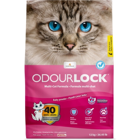 Odourlock Baby Powder - Kattenbakvulling - 12 kg