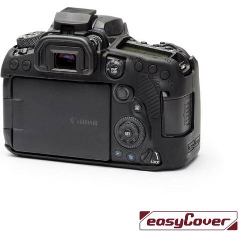 easyCover Bodycover voor Canon 90D zwart