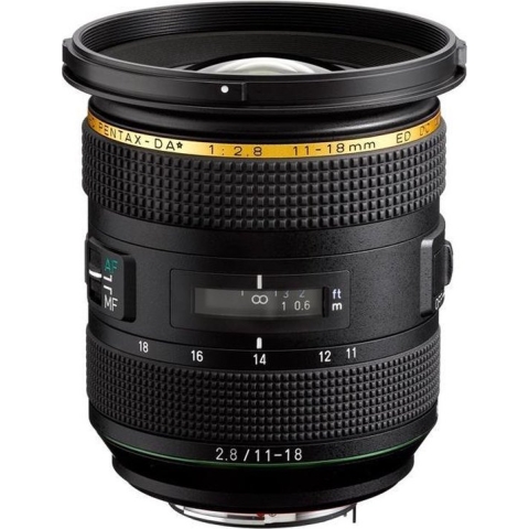 Pentax DA HD 11-18 mm f2.8 ED DC AW