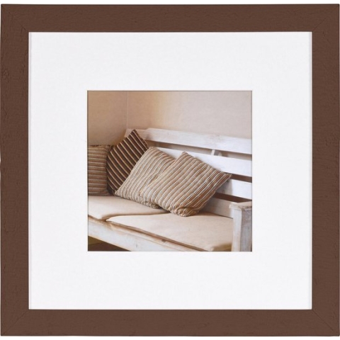 Fotolijst - Henzo - Driftwood - Fotomaat 30x30 cm - Donkerbruin