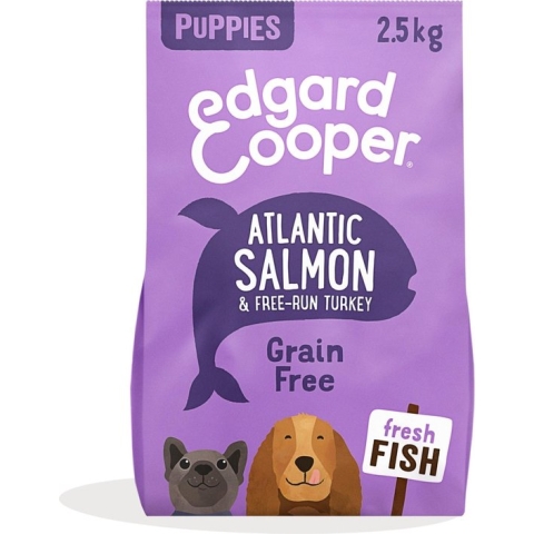 Edgard & Cooper Puppy Atlantic Salmon & Free-Run Turkey 2,5 kg - Hond