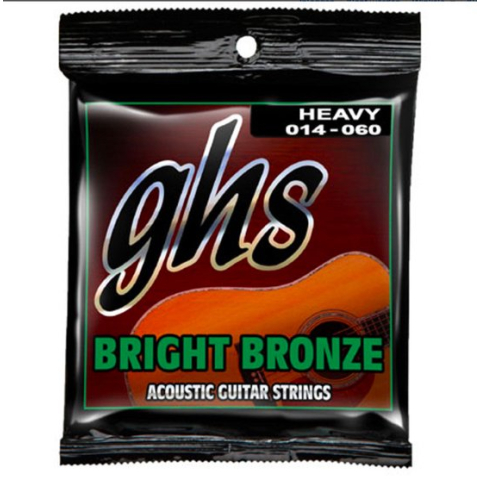 GHS BB50H Bright Bronze heavy snarenset voor westerngitaar