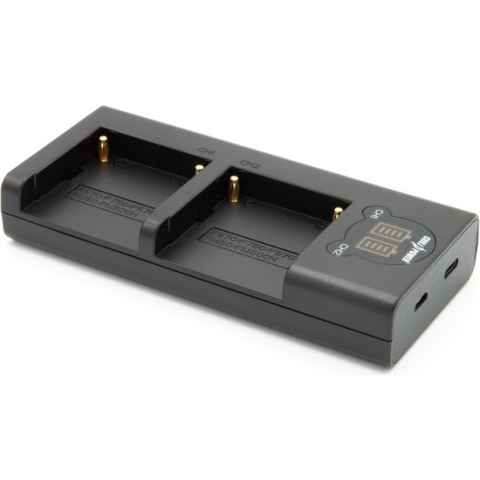 ChiliPower Sony NP-FM500H dubbellader voor 2 camera accu's (tegelijk)