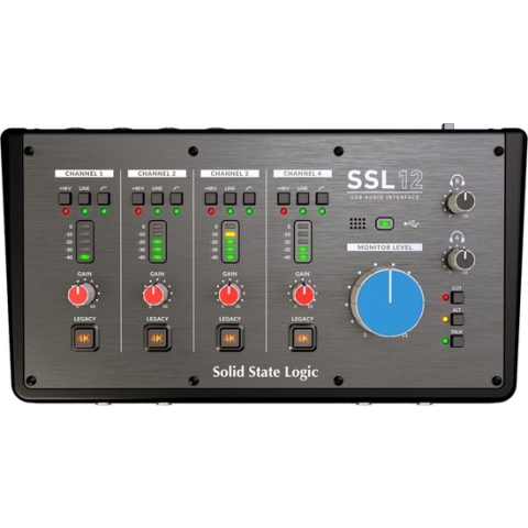 SSL Solid State Logic SSL 12 USB Audio Interface - USB audio interface