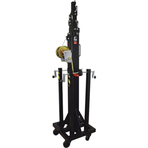 Showtec MT-300 wind-up statief zwart