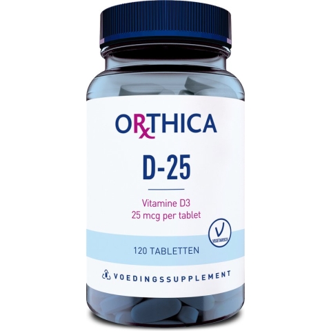 Orthica D-25 (Voedingssupplement) - 120 tabletten