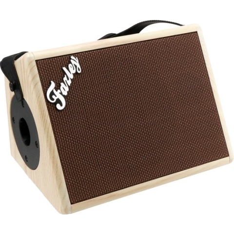 Fazley Kubo A25 Gitaar Versterker - Gitaarversterkers - Met accu en Bluetooth - Hout / Naturel