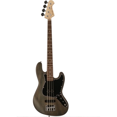 Fazley Outlaw Series Judge Basic Black elektrische basgitaar met gigbag