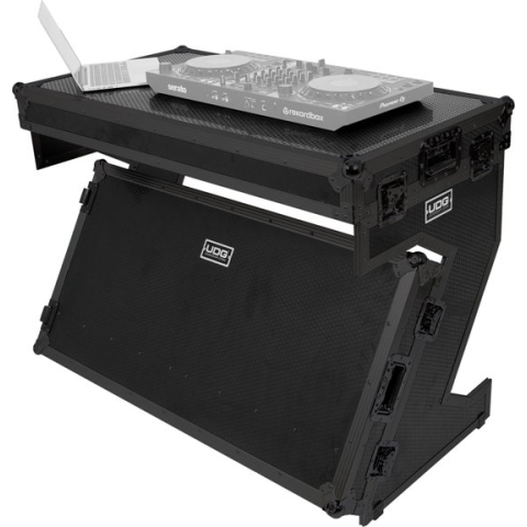 UDG Ultimate Flight Case Portable Z-Style DJ Table Plus koffer en standaard voor DJ-gear