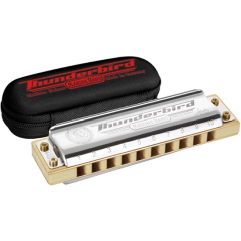 Hohner Thunderbird marine Band Low G mondharmonica