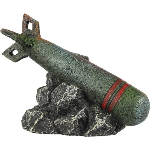 Aqua Della - Aquariumdecoratie - Vissen - Leger Torpedo 12,9x7x10cm - 1st