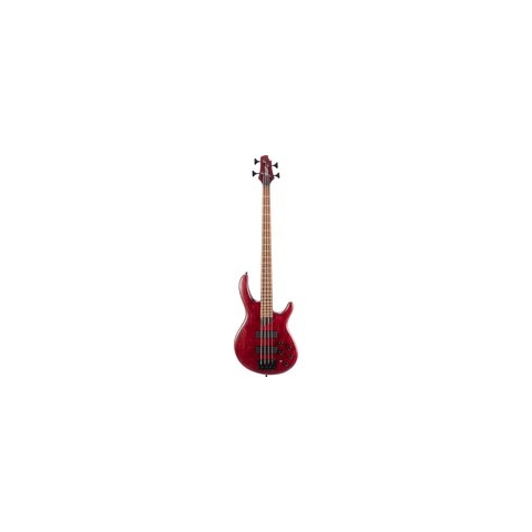 Cort B4 Element Open Pore Burgundy Red elektrische basgitaar