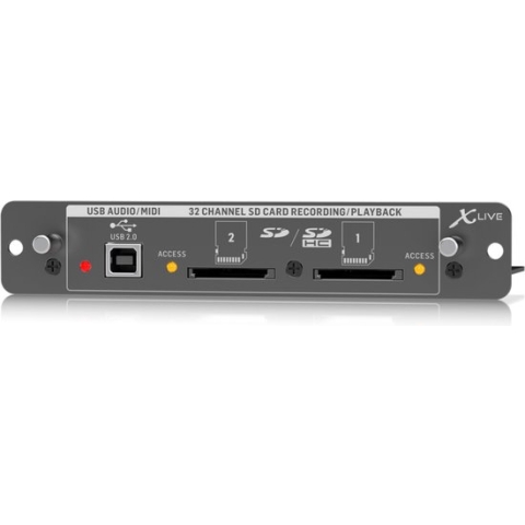 Behringer X-LIVE - Opnamehardware reserveonderdelen