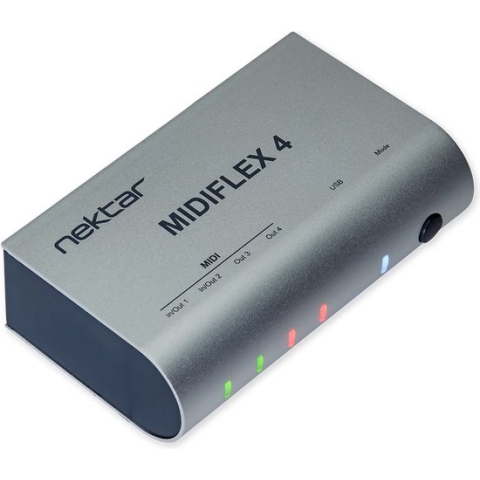 Nektar MIDIFLEX 4 MIDI-Interface mit Merge/Split - MIDI-interface